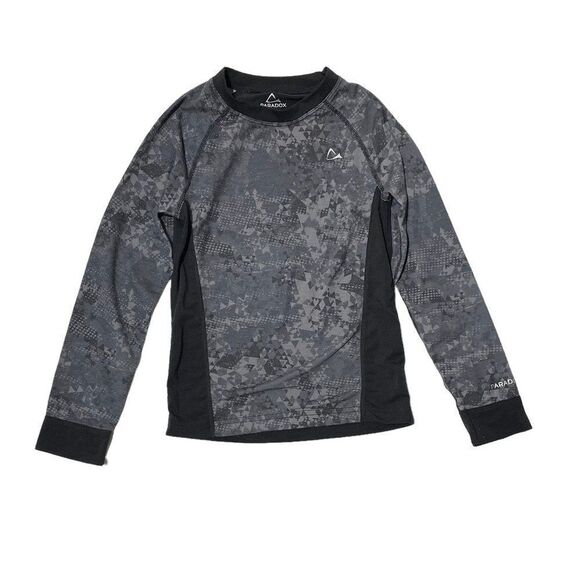 Paradox Dri Release Long Sleeve Athletic Shirt Black/Graphic - Picture 1 of 3